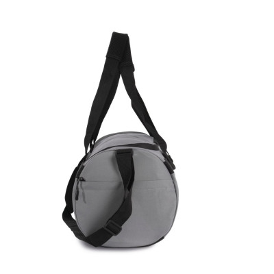 Tubular sports bag with separate shoe compartment